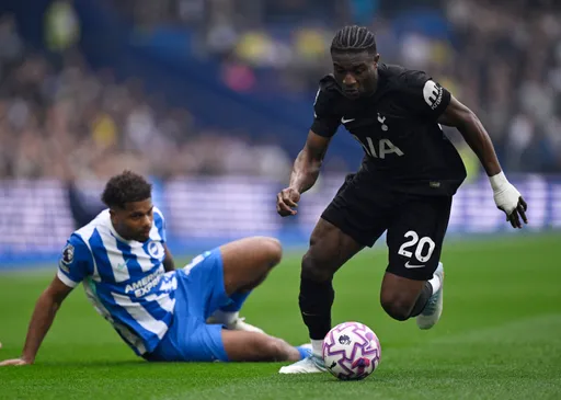 Ghana star Kudus propels Tottenham to hard-fought draw at Brighton