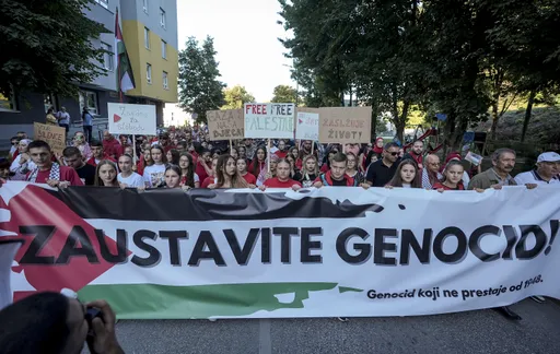 Stotine građana na skupu u blizini Sarajeva osudilo izraelske napade u Gazi