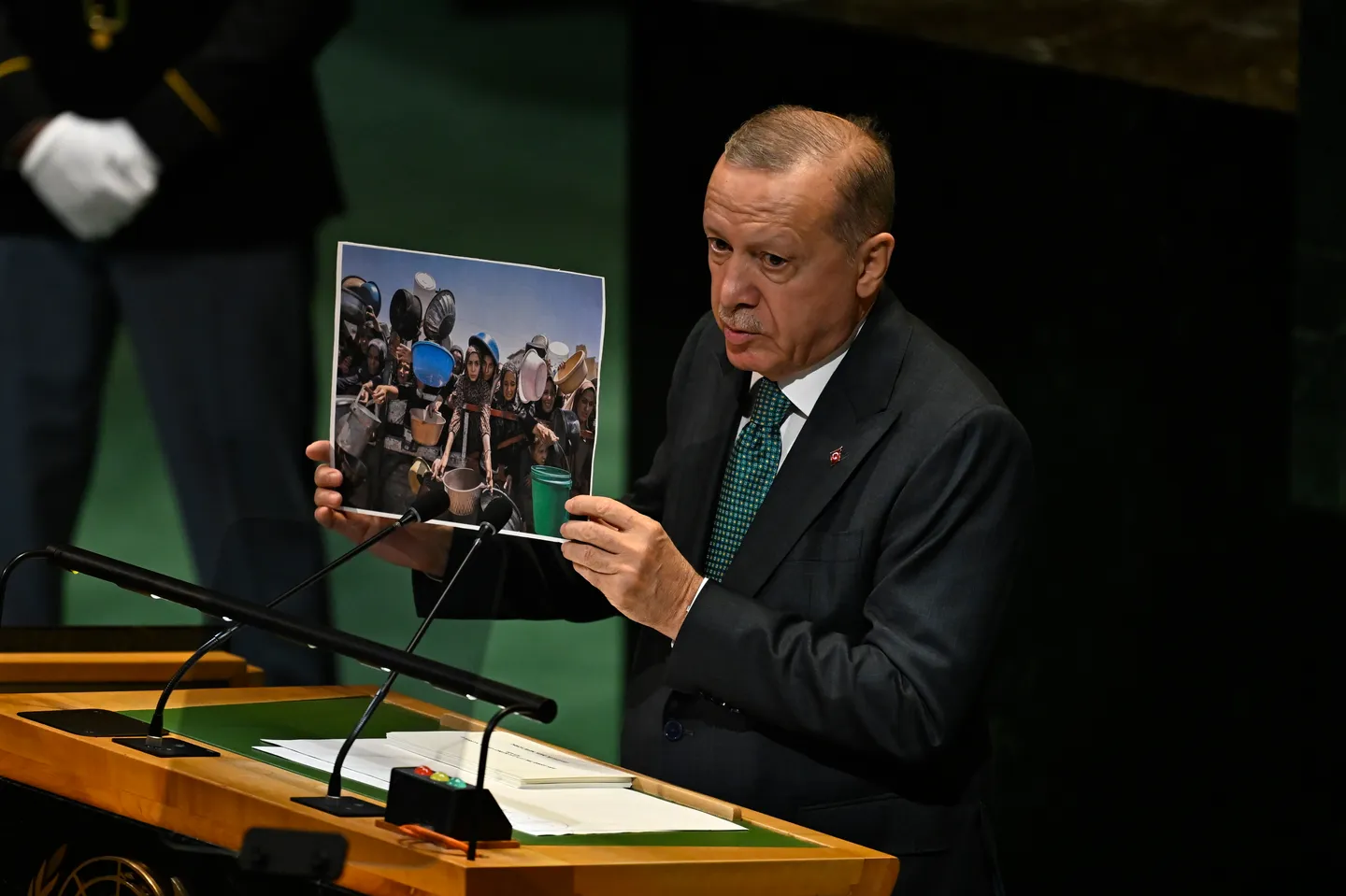 Erdoğan all’ONU: “A Gaza non c’è guerra, ma genocidio”