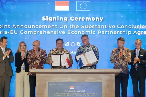 Indonesia dan Uni Eropa tandatangani kesepakatan dagang bersejarah
