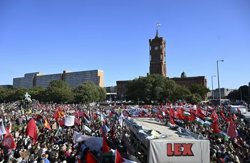 Plus de 100 000 manifestants à Berlin contre le soutien de l'Allemagne à Israël en plein génocide