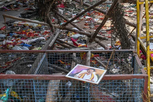 مصرع 40 شخصاً في تدافع بتجمع سياسي لممثل هندي