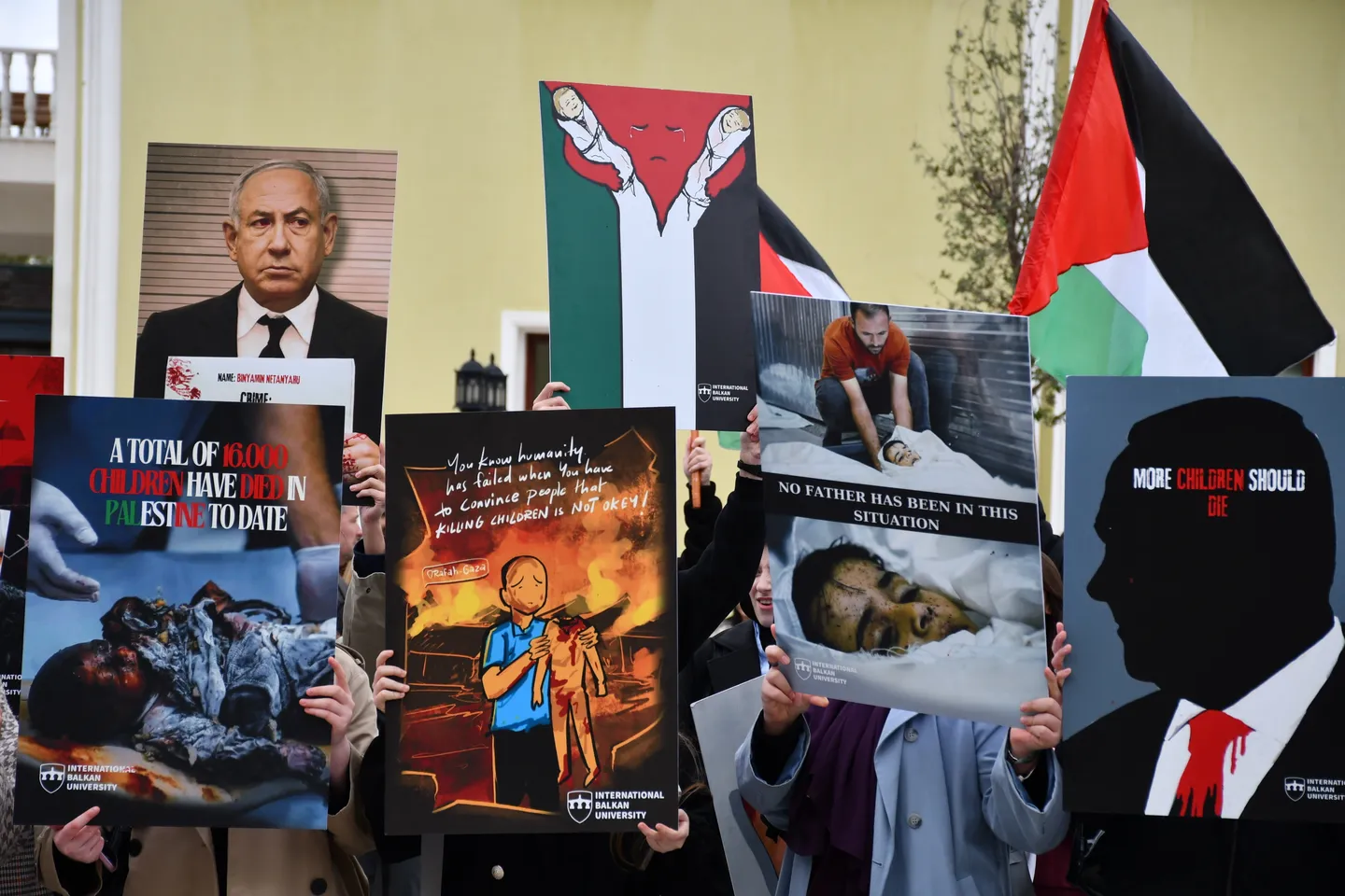 U Skoplju održan protest solidarnosti s palestinskim narodom