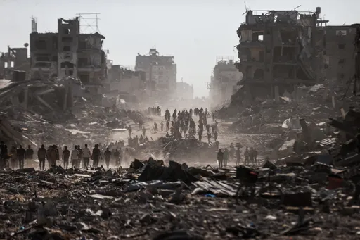 200,000 Palestinians return to north Gaza as Israeli troops withdraw