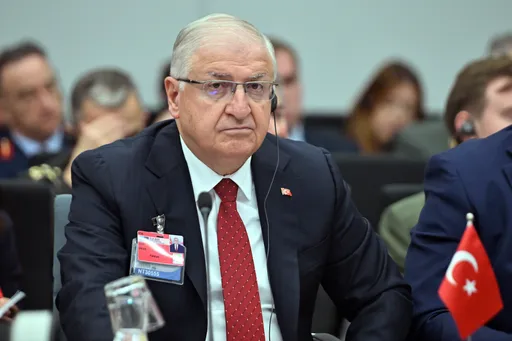 Turkish defence minister holds talks with NATO counterparts in Brussels