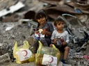 Gjysmëhëna e Kuqe Turke vazhdon ndihmat e saj ushqimore në Gaza