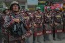 Clashes break out in Bangladesh capital as major political parties set to sign a new charter
