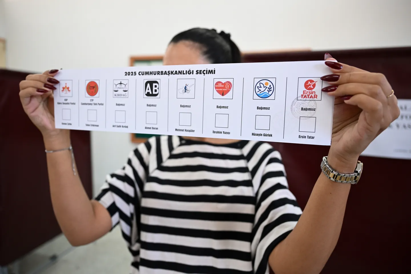 Turkish Cypriots cast ballots in presidential race