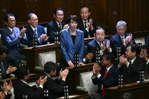 Sanae Takaichi, a heavy metal drummer, becomes Japan's first woman prime minister