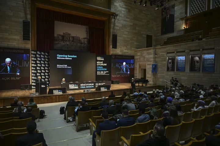 イスタンブールで開かれたガザ法廷、最終評決の発表へ歴史的審理