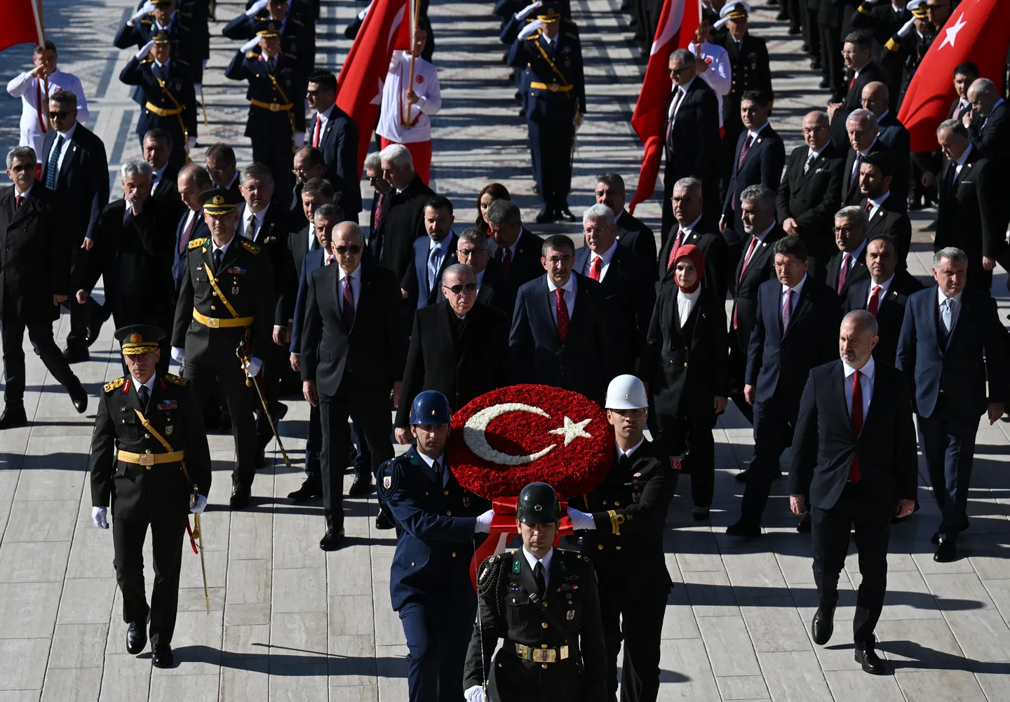 Erdoğan gratuliert zum 102. Jahrestages der Republik Türkiye