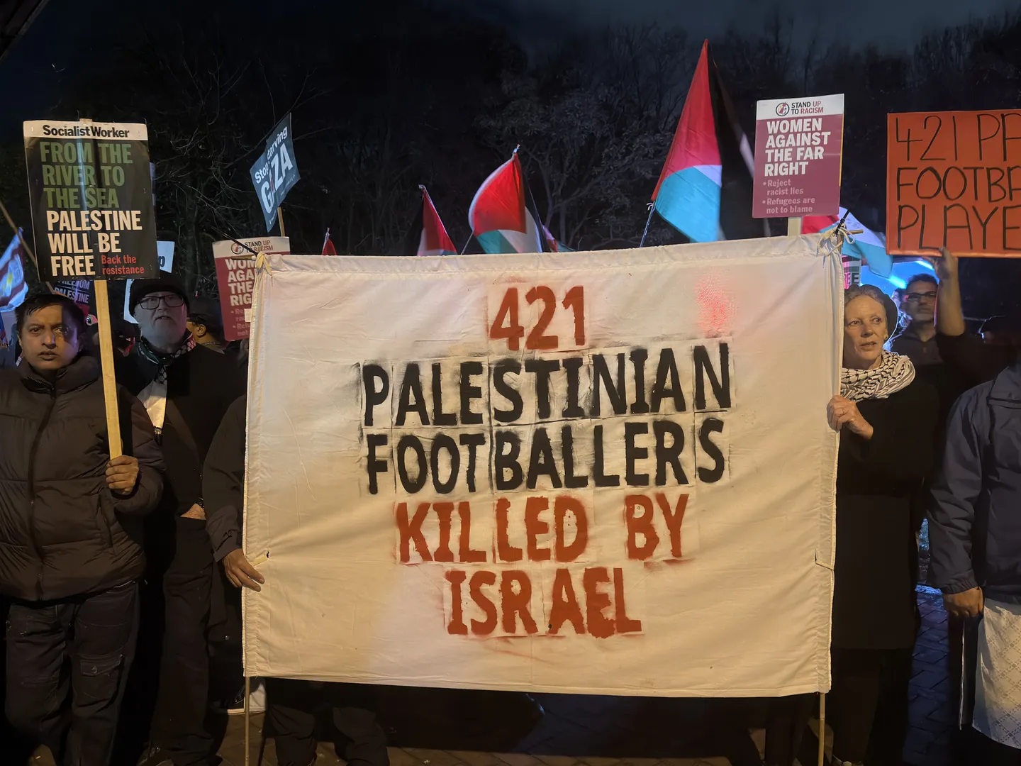 Tubim në Birmingham, kërkohet ndalimi i Izraelit nga futbolli përpara ndeshjes Aston Villa-Maccabi