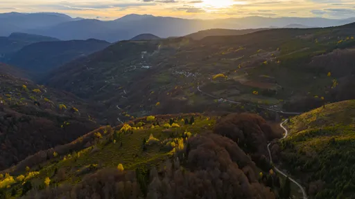 Selo Šćipe u BiH obojeno nijansama jeseni