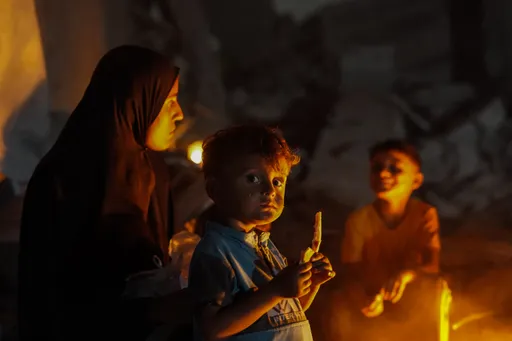 In Gaza's darkness, families struggle to survive without electricity