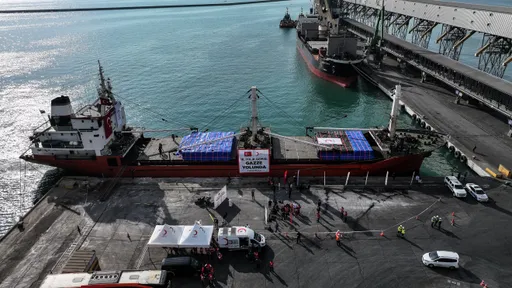 Turkiye poslala 18. “Brod dobrote” s 800 tona pomoći za Gazu