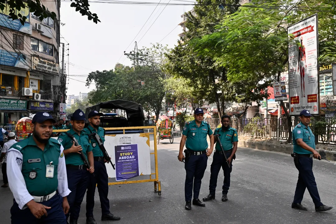 Dhaka on edge after blasts ahead of Hasina war crimes verdict