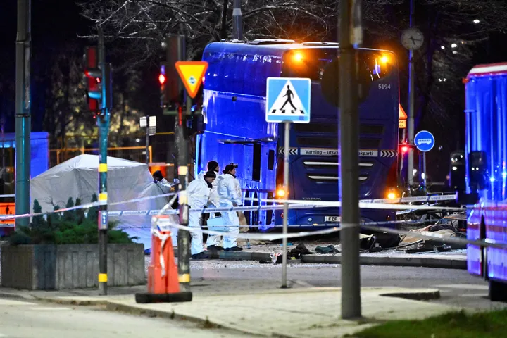 Multiple dead, injured as Stockholm bus rams into pedestrians