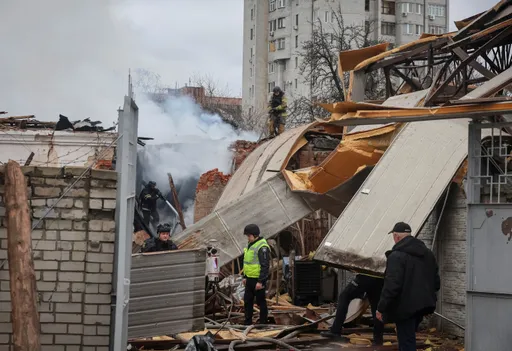 Russian missiles hit Ukrainian residential blocks, killing three: official