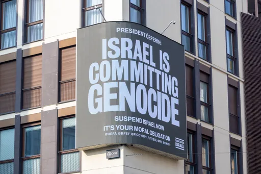 #GameOverIsrael: Athletes call on UEFA to bar Israel from European football