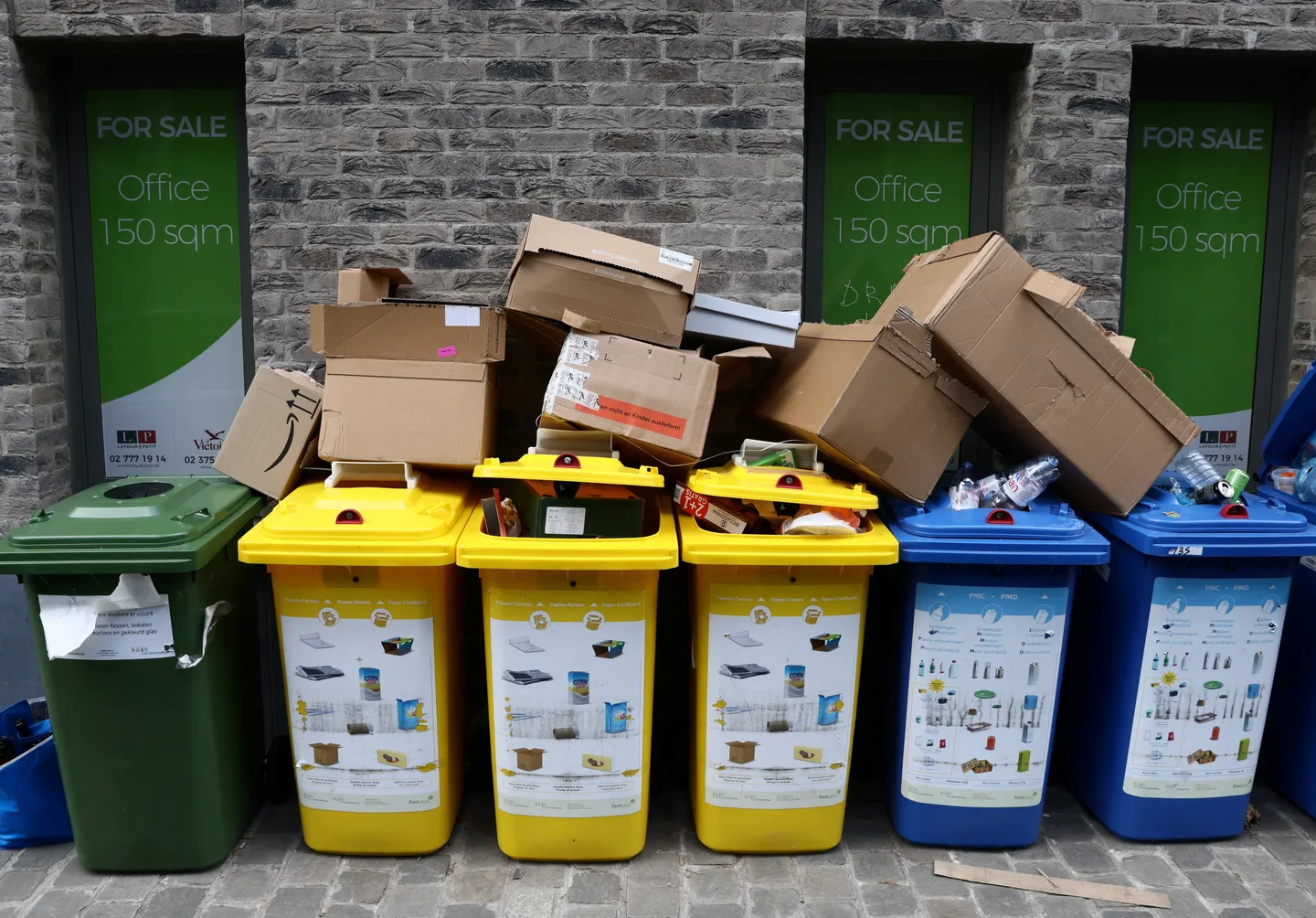 Belgian King Philippe urges action as Brussels struggles with growing waste crisis