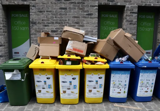 Belgian King Philippe urges action as Brussels struggles with growing waste crisis