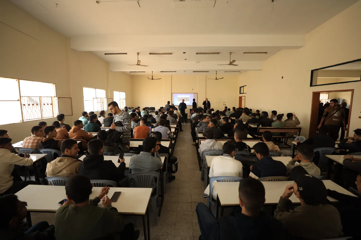 Islamic University of Gaza resumes in-person classes for 1st time in 2 years