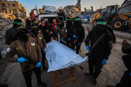 Hamas hands over remains of Israeli captive under Gaza ceasefire deal