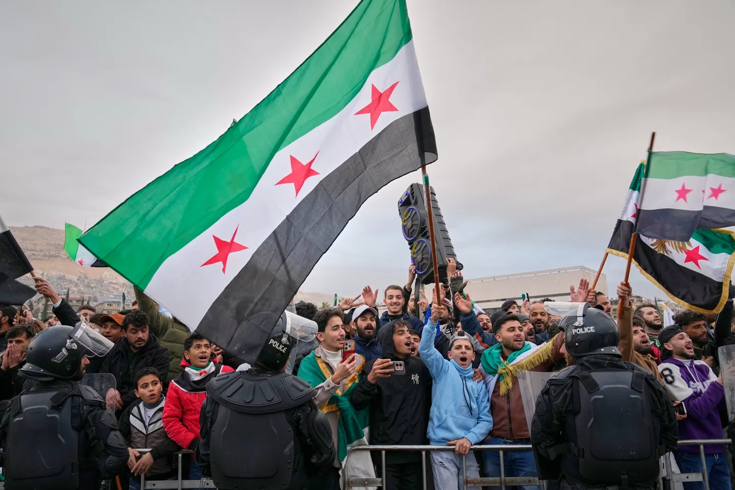 In photos: ‘No obstacle will stop us’ — Syrians mark one year since Assad’s fall