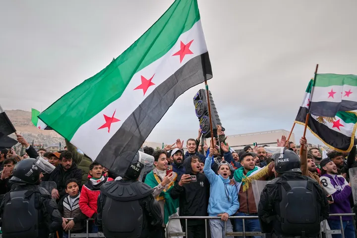 In photos: ‘No obstacle will stop us’ — Syrians mark one year since Assad’s fall