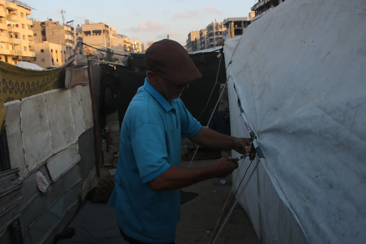 Entre la pérdida y el dolor, un padre palestino vuelve a sembrar la vida en el norte de Gaza