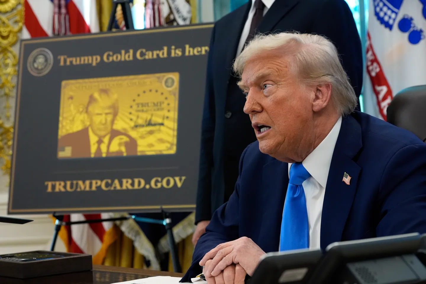 Trump launches $1 million 'gold card' visa scheme for wealthy applicants