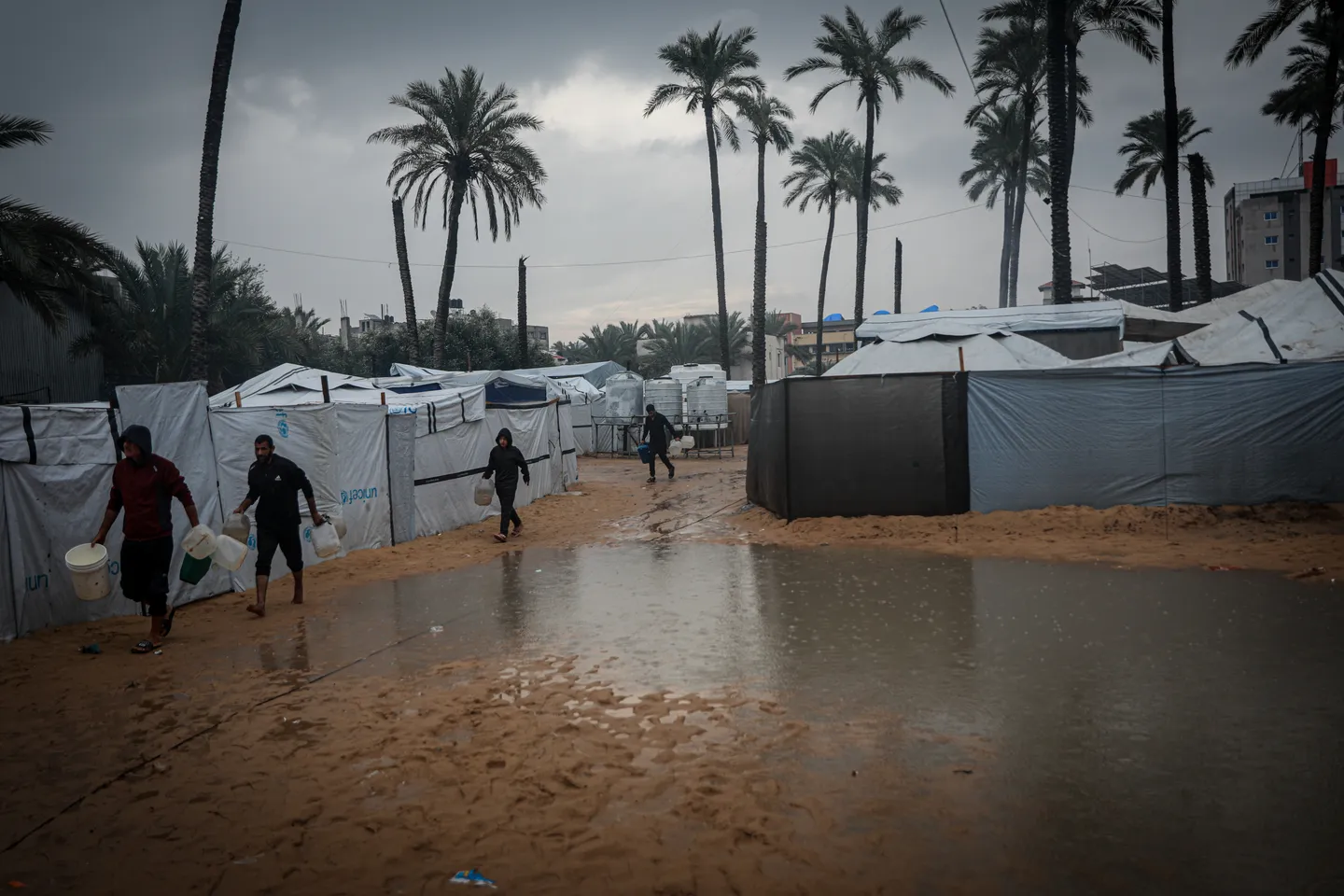 UN: Palestinci se suočavaju s još jednim slojem patnje dok oluja hara Gazom