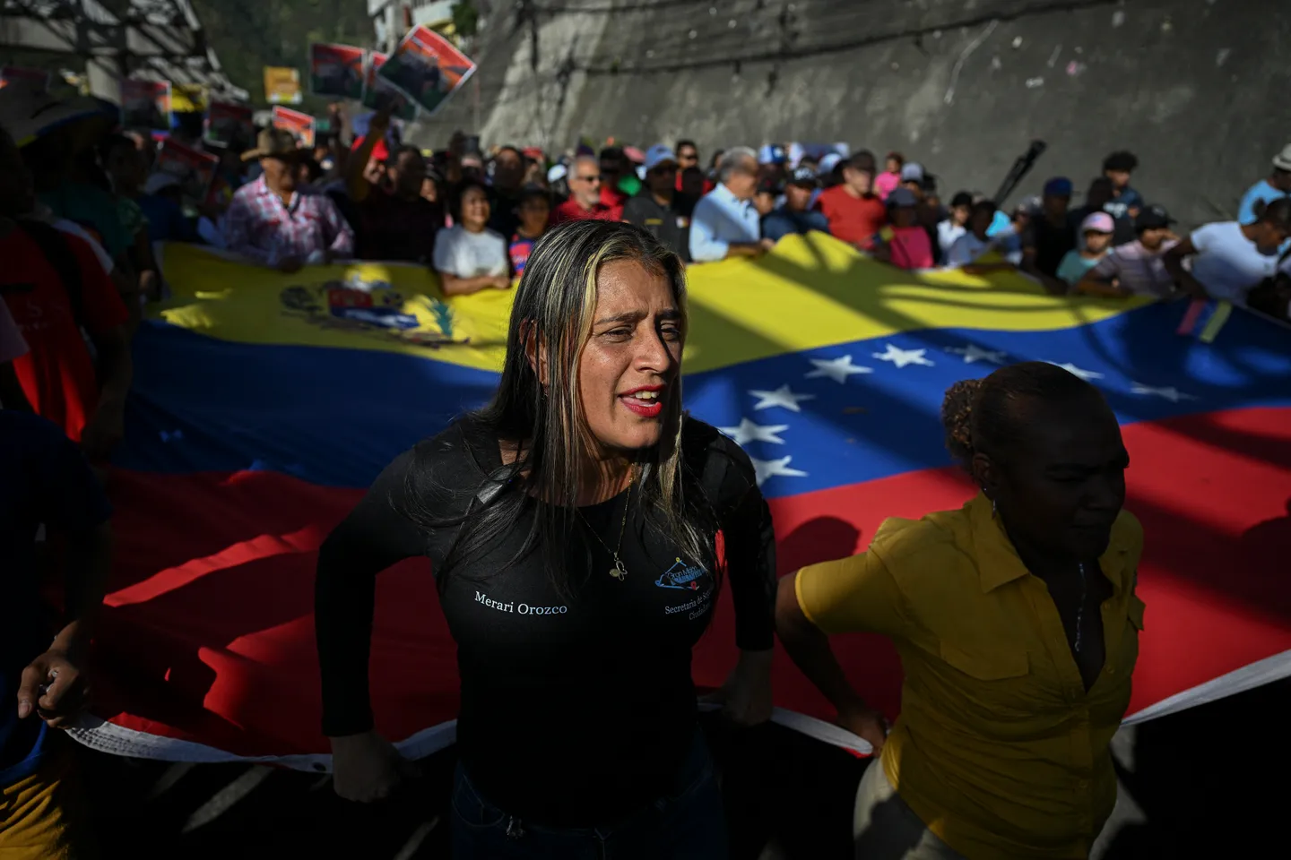 فنزويلا.. تظاهرات مؤيدة لمادورو ومنددة بمصادرة أمريكا ناقلة نفط