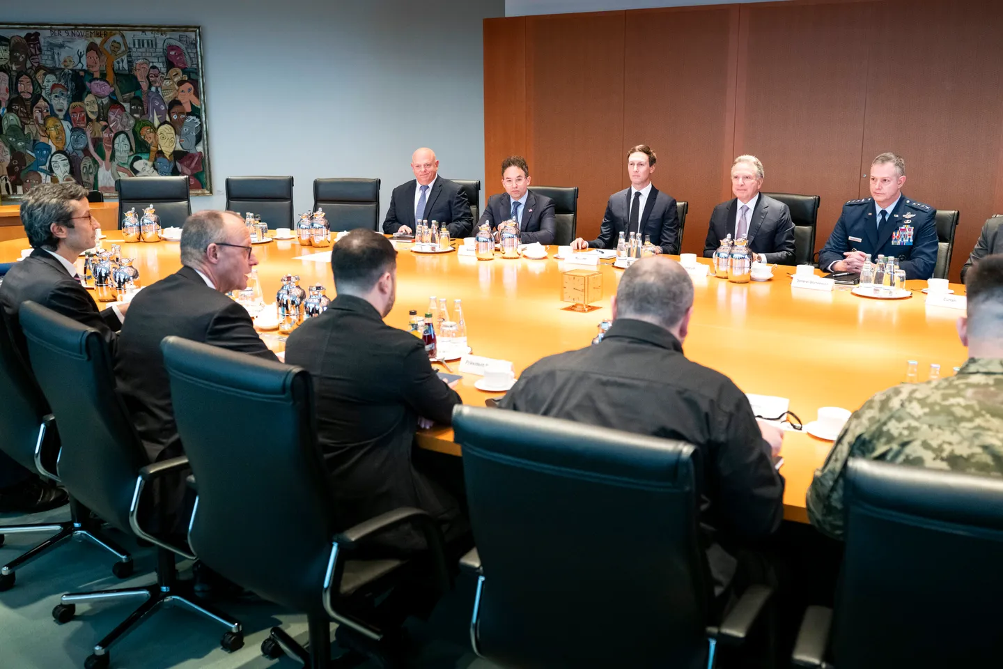 Ukraine-Gespräche: US-Delegation und Selenskyj im Kanzleramt