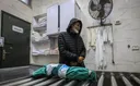 Newborn baby freezes to death in storm-battered Gaza as shelter crisis worsens