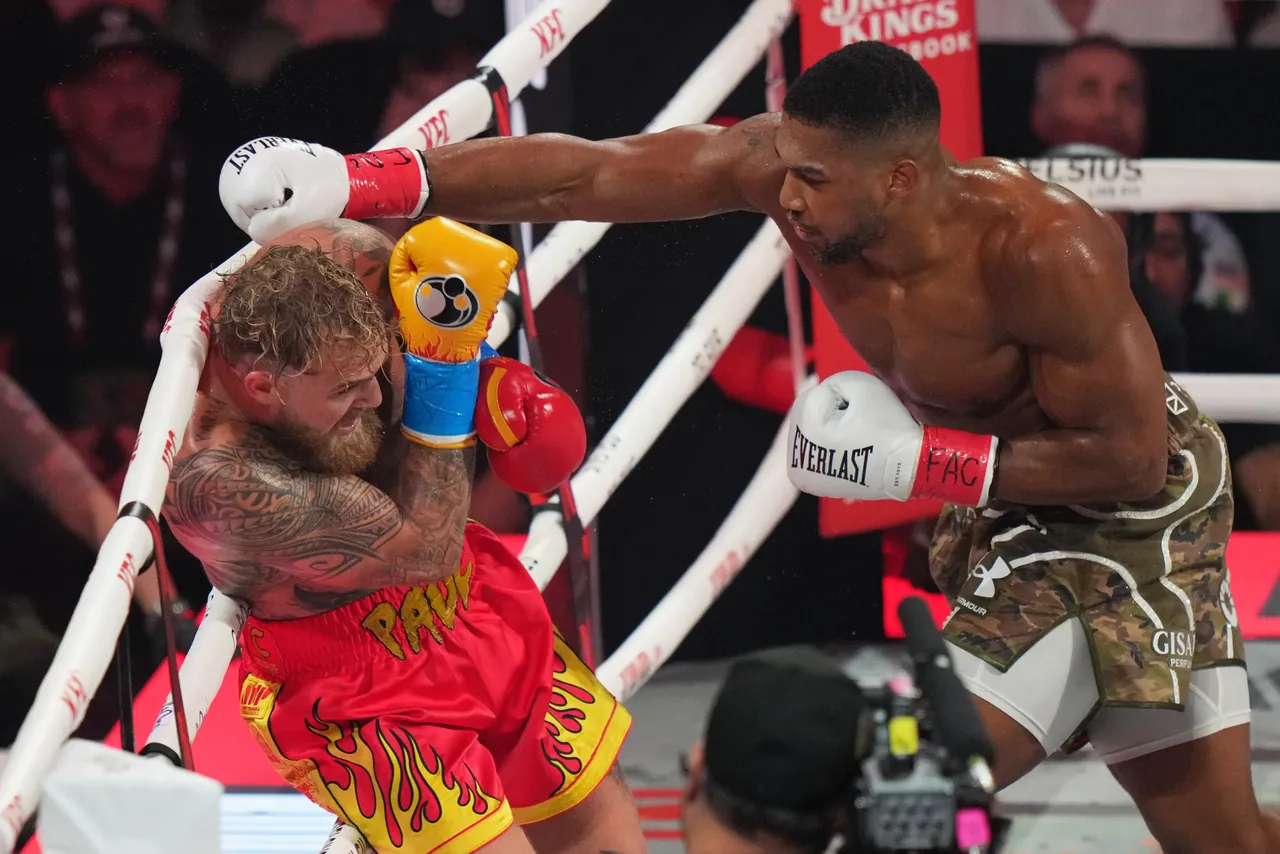 Former heavyweight champion Joshua knocks out Jake Paul in Netflix bout