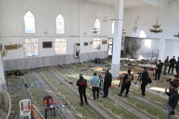 Deadly blast hits mosque in Syria's Homs during Friday prayers