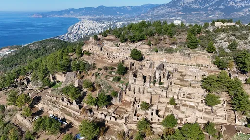 Syedra : Qyteti antik i Türkiyes zbulohet si qendër e madhe e prodhimit të vajit të ullirit