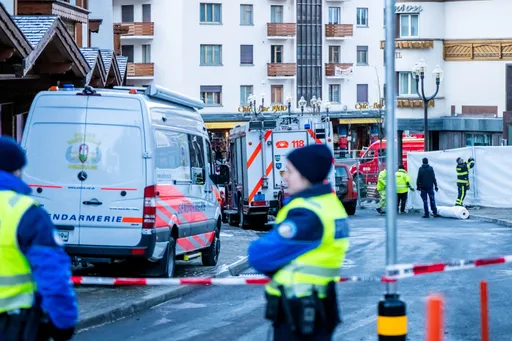 Dozens feared dead and many injured as fire engulfs Swiss ski resort bar