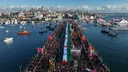 Más de 500.000 personas se suman a una marcha pro-Palestina en Estambul en Año Nuevo