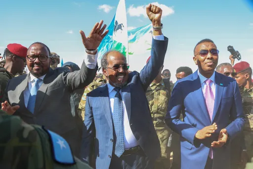 Somali president attends inauguration of Northeast state leader in Las Anod
