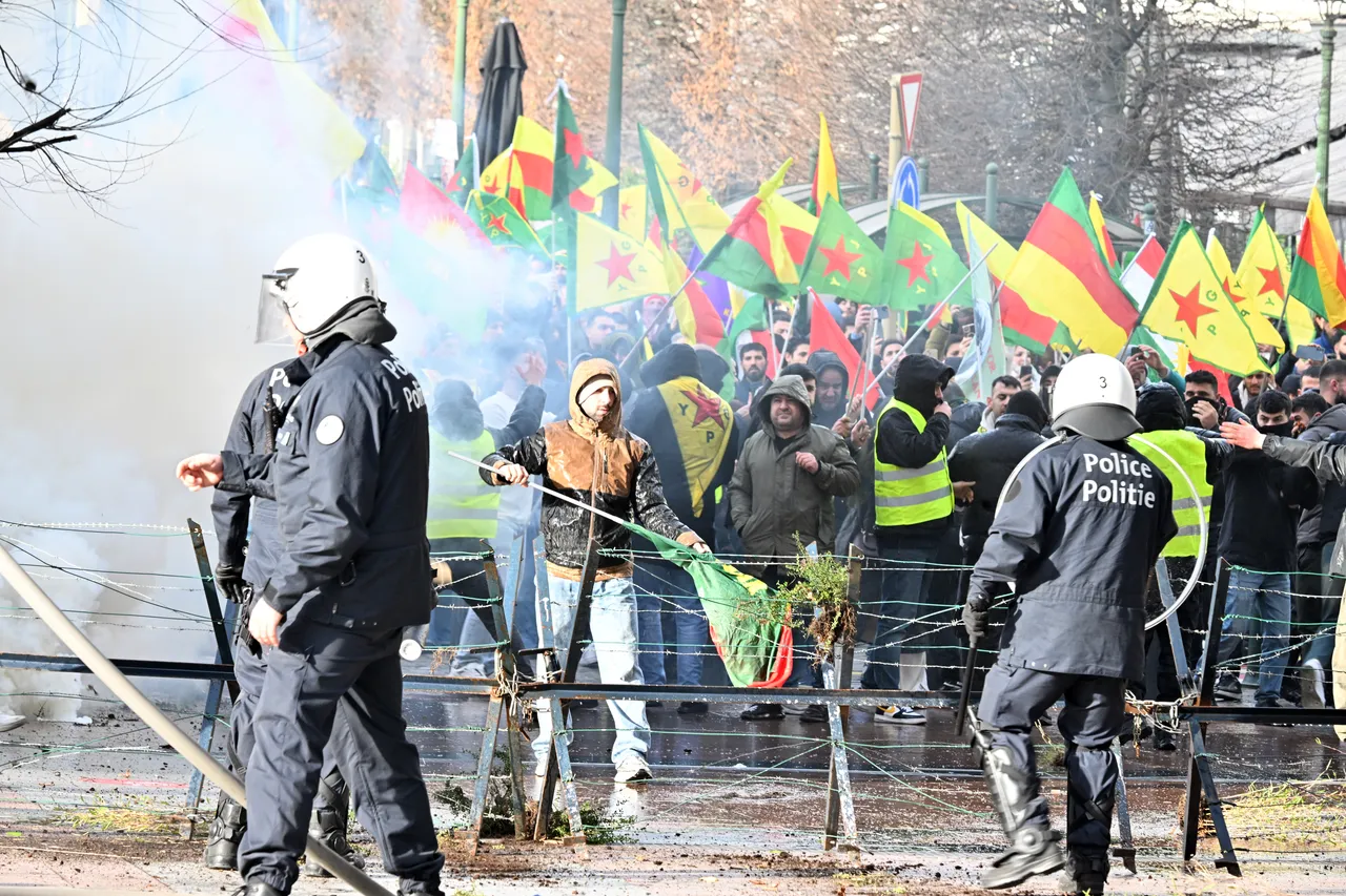 Gewelddadige protesten in Europa door aanhangers van YPG/SDF