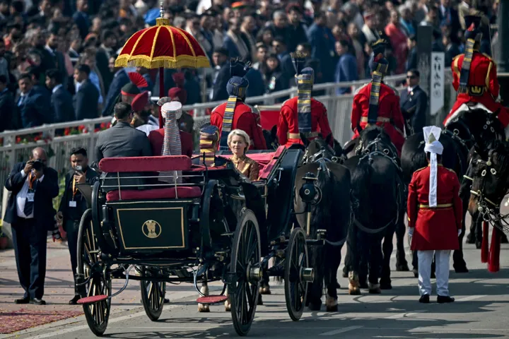 India fetes EU at Republic Day parade ahead of trade deal