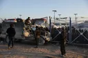 Civilians cross humanitarian corridor in Syria's Ayn al-Arab