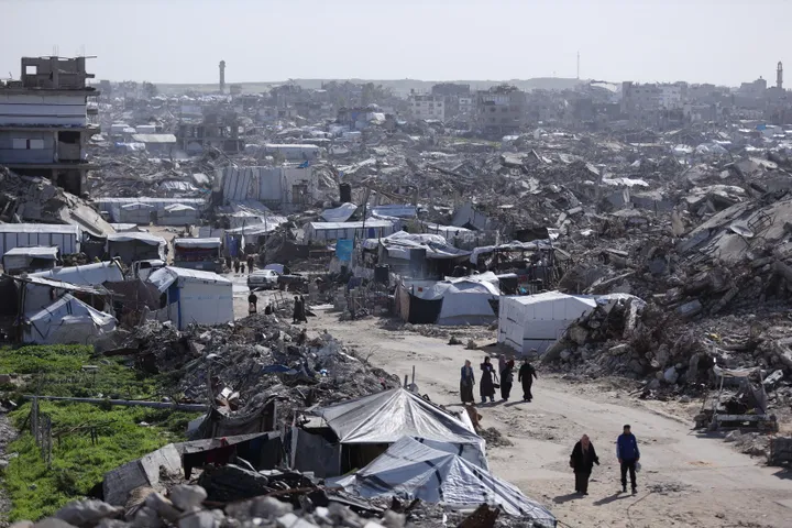 'He left without a goodbye': Israeli strike kills Palestinian father's only son, blinds him in Gaza