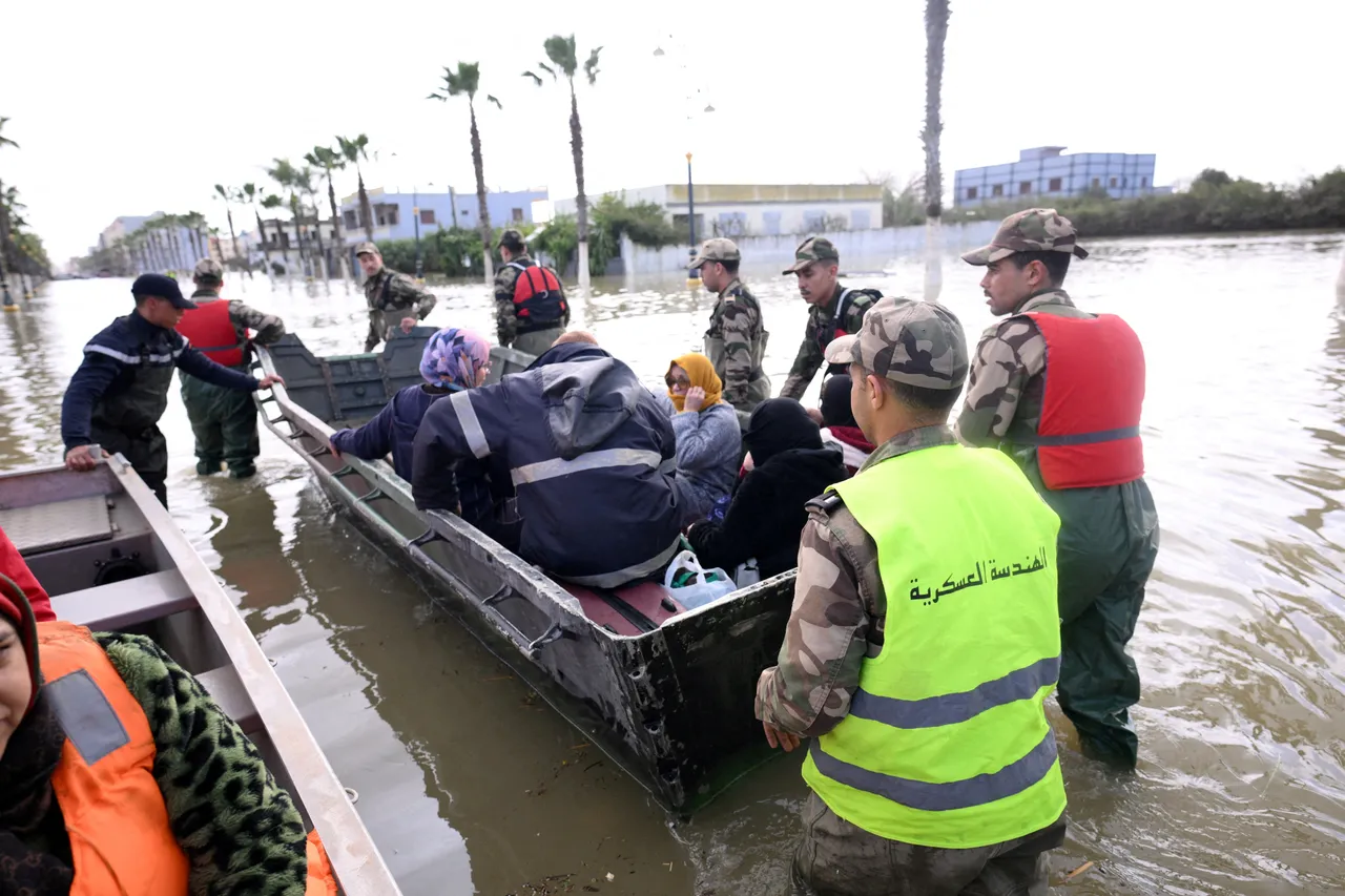 Morocco residents return to sacked city after floods recede