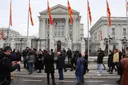 Сојузот на синдикатите на Македонија со блокада пред Владата, се најавува генерален штрајк во март