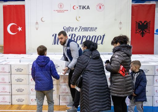 TİKA ofron mbështetje për mijëra familje në nevojë në Shqipëri për muajin e Ramazanit