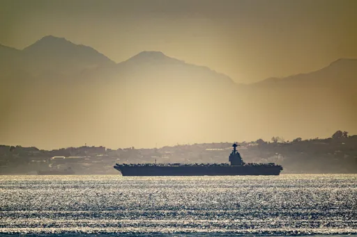 US carrier enters Mediterranean as Trump weighs Iran strike