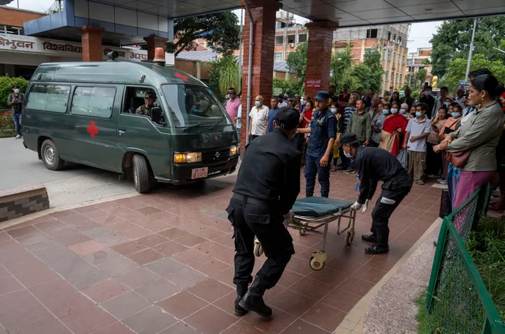 Several dead after bus plunges into river in Nepal